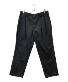RED KAP×FREAK’S STORE（レッド キャップ×フリークスストア）の古着「タックパンツ RK1514」｜ブラック