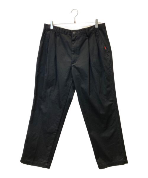 RED KAP（レッド キャップ）RED KAP (レッド キャップ) FREAK’S STORE (フリークスストア) タックパンツ RK1514 ブラック サイズ:Lの古着・服飾アイテム