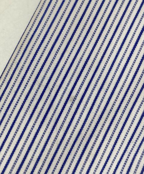 MACPHEE（マカフィー）MACPHEE (マカフィー) コットンブロード ハイネックシャツ　12-01-42-01402 ブルー サイズ:36の古着・服飾アイテム