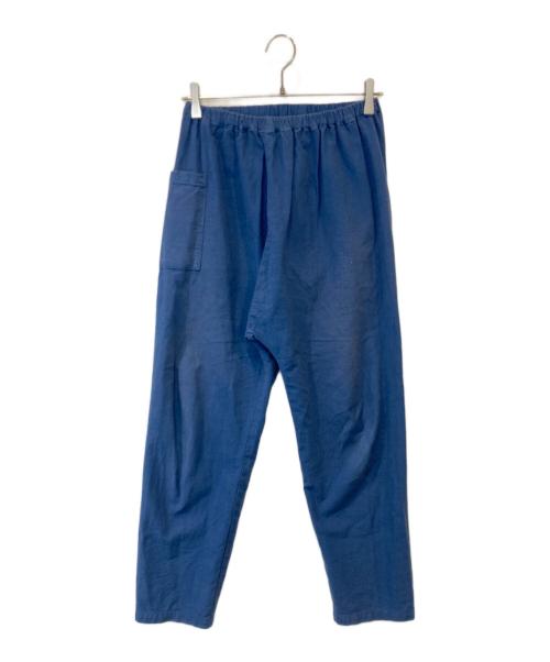 中川政七商店（ナカガワマサシチショウテン）中川政七商店 (ナカガワマサシチショウテン) たっつけパンツ　18-148-702 ブルー サイズ:Lの古着・服飾アイテム