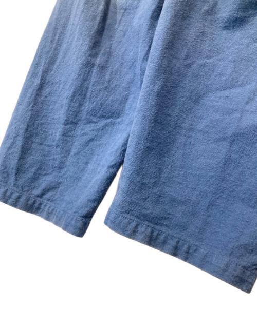 中川政七商店（ナカガワマサシチショウテン）中川政七商店 (ナカガワマサシチショウテン) たっつけパンツ　18-148-702 ブルー サイズ:Lの古着・服飾アイテム