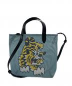 KENZO×VERDYケンゾー×ヴェルディ）の古着「トートバッグ FF58SA410B13」｜ブルー