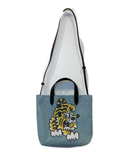 KENZO（ケンゾー）KENZO (ケンゾー) VERDY (ヴェルディ) トートバッグ FF58SA410B13 ブルーの古着・服飾アイテム