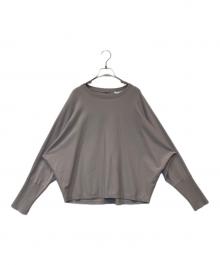 23区（ニジュウサンク）の古着「ヴィスコースストレッチ ドルマン ニット KR23CA0250」｜ライトピンク
