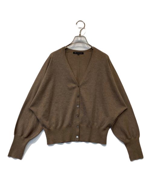 23区（ニジュウサンク）23区 (ニジュウサンク) シャイニーカーディガン KRWOCW6369 ブラウン サイズ:38の古着・服飾アイテム