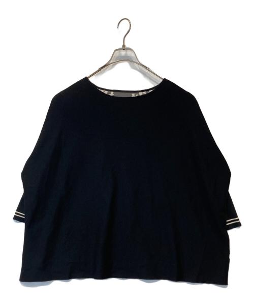 BEARDSLEY（ビアズリー）BEARDSLEY (ビアズリー) 後ろスカーフカットソー BEZ1001406A0002 ブラック サイズ:Sの古着・服飾アイテム