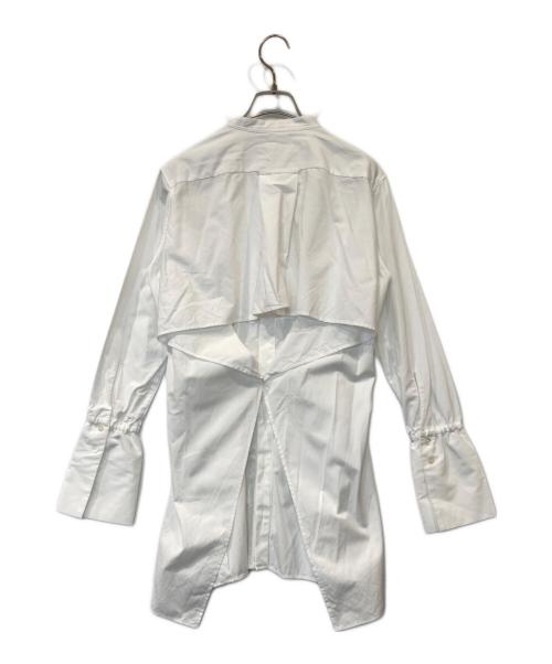 Whim Gazette（ウィムガゼット）Whim Gazette (ウィムガゼット) バックシャンシャツ WGZ1031204A0013 ホワイト サイズ:FREEの古着・服飾アイテム