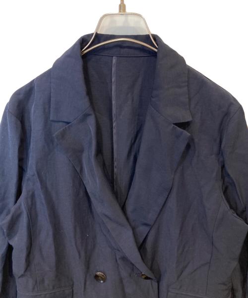 La TOTALITE（ラ ト―タリテ）La TOTALITE (ラ ト―タリテ) Wブレストライトジャケット 24010140822020 ネイビー サイズ:38の古着・服飾アイテム