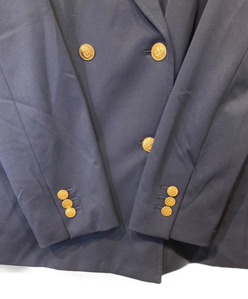 Spick and Span（スピック＆スパン）Spick and Span (スピック＆スパン) ドライツイルダブルブレストジャケット 23010200800010 ネイビー サイズ:38の古着・服飾アイテム