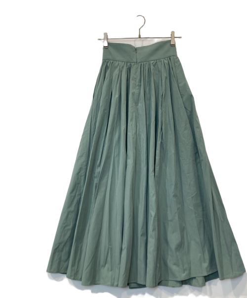 CLANE（クラネ）CLANE (クラネ) ボリュームマキシスカート 12109-6142 グリーン サイズ:1の古着・服飾アイテム