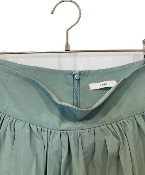 CLANE（クラネ）CLANE (クラネ) ボリュームマキシスカート 12109-6142 グリーン サイズ:1の古着・服飾アイテム