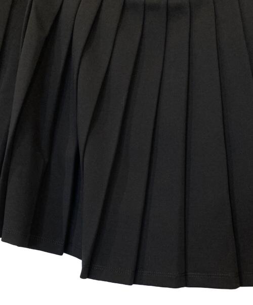 JOSE MOON（ジョゼムーン）JOSE MOON (ジョゼムーン) JERSEY PLEATED SKIRT ジャージー プリーツ スカート 1725521711-0 ブラック サイズ:FREEの古着・服飾アイテム