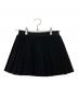 JOSE MOON（ジョゼムーン）の古着「JERSEY PLEATED SKIRT ジャージー プリーツ スカート 1725521711-0」｜ブラック
