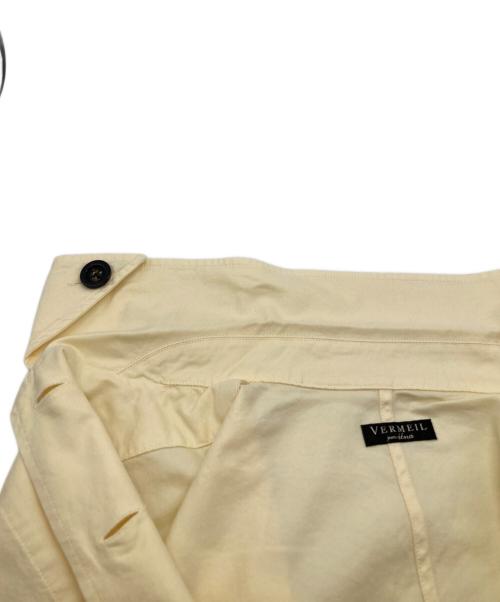 VERMEIL par iena（ヴェルメイユ パー イエナ）VERMEIL par iena (ヴェルメイユ パー イエナ) コットン製品染めシャツ 25050938346020 ベージュ サイズ:不明の古着・服飾アイテム