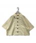 VERMEIL par iena（ヴェルメイユ パー イエナ）の古着「コットン製品染めシャツ 25050938346020」｜ベージュ