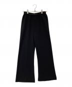 SLOBE IENAスローブ イエナ）の古着「DOUBLECLOTHパンツ 25030912609040」｜ブラック