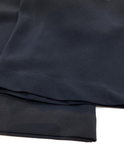 SLOBE IENA（スローブ イエナ）SLOBE IENA (スローブ イエナ) DOUBLECLOTHパンツ 25030912609040 ブラック サイズ:38の古着・服飾アイテム