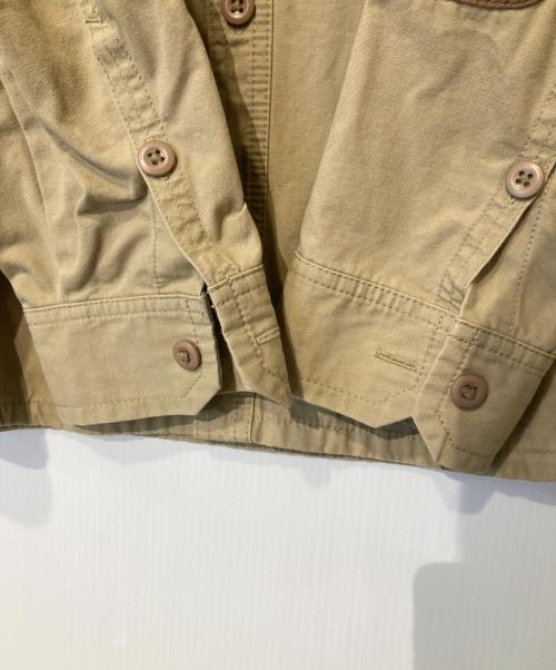 Eddie Bauer（エディーバウアー）Eddie Bauer (エディーバウアー) ハンティングジャケット ベージュ サイズ:Lの古着・服飾アイテム