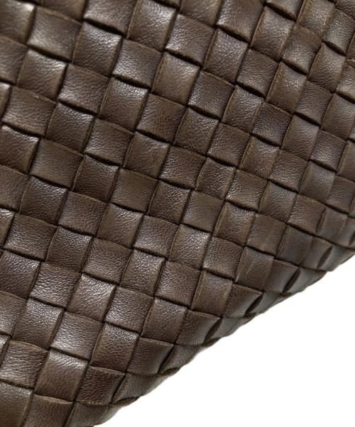 BOTTEGA VENETA（ボッテガベネタ）BOTTEGA VENETA (ボッテガベネタ) イントレチャート カバMM トートバッグ 115664 V9131 2040 ブラウンの古着・服飾アイテム