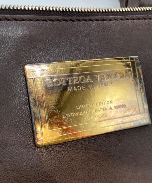 BOTTEGA VENETA（ボッテガベネタ）BOTTEGA VENETA (ボッテガベネタ) イントレチャート カバMM トートバッグ 115664 V9131 2040 ブラウンの古着・服飾アイテム