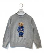 POLO RALPH LAURENポロ・ラルフローレン）の古着「ポロベアスウェット」｜グレー