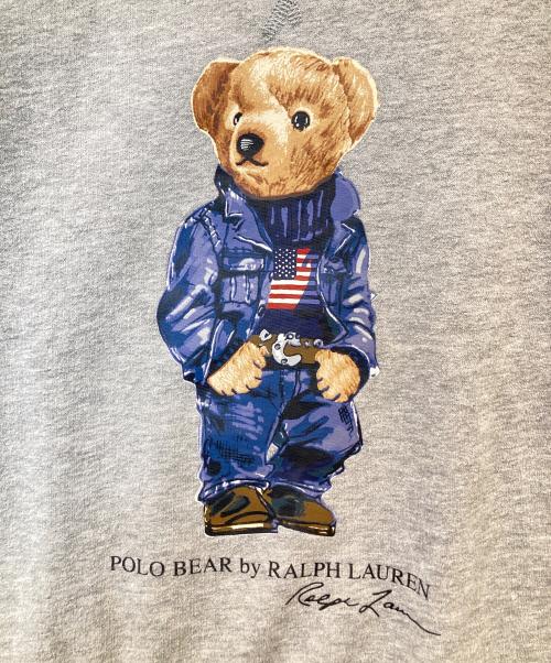 POLO RALPH LAUREN（ポロ・ラルフローレン）POLO RALPH LAUREN (ポロ・ラルフローレン) ポロベアスウェット グレー サイズ:Sの古着・服飾アイテム