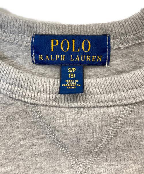 POLO RALPH LAUREN（ポロ・ラルフローレン）POLO RALPH LAUREN (ポロ・ラルフローレン) ポロベアスウェット グレー サイズ:Sの古着・服飾アイテム