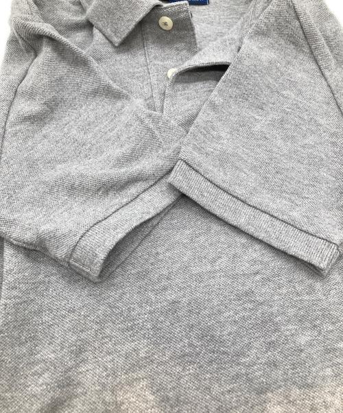 POLO RALPH LAUREN（ポロ・ラルフローレン）POLO RALPH LAUREN (ポロ・ラルフローレン) ワンポイント刺繍ポロシャツ グレー サイズ:Sの古着・服飾アイテム
