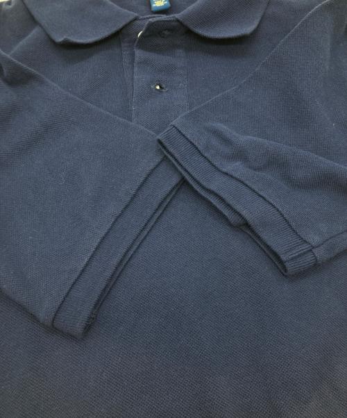 POLO RALPH LAUREN（ポロ・ラルフローレン）POLO RALPH LAUREN (ポロ・ラルフローレン) ポロベア刺繍ポロシャツ ネイビー サイズ:Mの古着・服飾アイテム