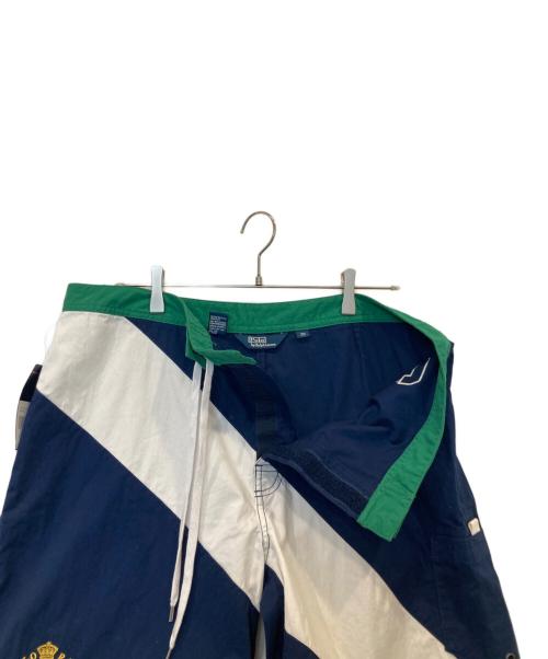 POLO by  RALPH LAUREN（ポロ バイ ラルフローレン）POLO by  RALPH LAUREN (ポロ バイ ラルフローレン) ハーフパンツ ネイビー サイズ:W36 未使用品の古着・服飾アイテム