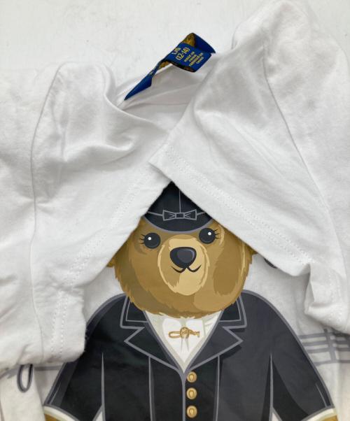 POLO RALPH LAUREN（ポロ・ラルフローレン）POLO RALPH LAUREN (ポロ・ラルフローレン) ポロベアカットソー ホワイト サイズ:Lの古着・服飾アイテム