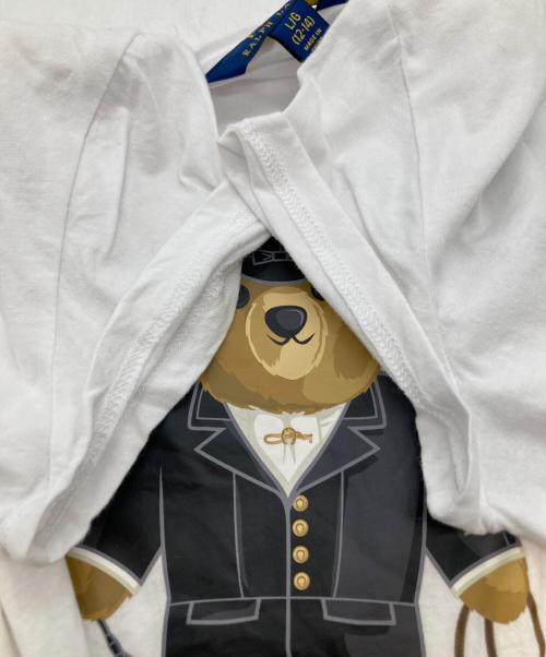 POLO RALPH LAUREN（ポロ・ラルフローレン）POLO RALPH LAUREN (ポロ・ラルフローレン) ポロベアカットソー ホワイト サイズ:Lの古着・服飾アイテム