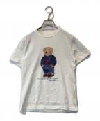 POLO RALPH LAURENポロ・ラルフローレン）の古着「ポロベアカットソー」｜ホワイト