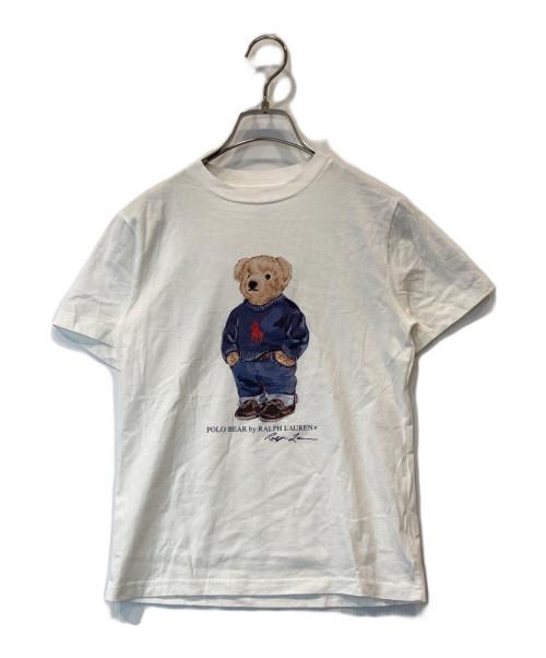 POLO RALPH LAUREN（ポロ・ラルフローレン）POLO RALPH LAUREN (ポロ・ラルフローレン) ポロベアカットソー ホワイト サイズ:Sの古着・服飾アイテム