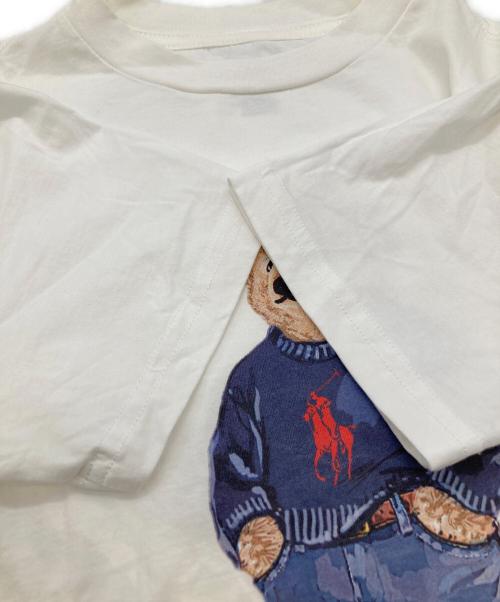 POLO RALPH LAUREN（ポロ・ラルフローレン）POLO RALPH LAUREN (ポロ・ラルフローレン) ポロベアカットソー ホワイト サイズ:Sの古着・服飾アイテム