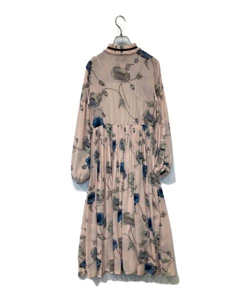 Sov.（ソブ）Sov. (ソブ) フラワーシフォンワンピース　0501-242-253A アイボリー サイズ:36の古着・服飾アイテム