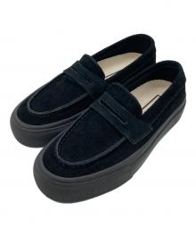 STANCLAN（スタンクラン）の古着「PENNY SUEDE BLACK MONO ペニー スエード ブラック モノ PNRSA」｜ブラック