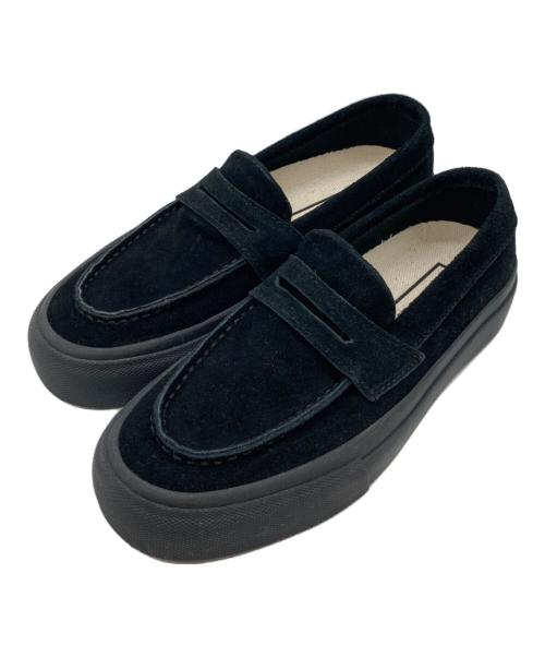 STANCLAN（スタンクラン）STANCLAN (スタンクラン) PENNY SUEDE BLACK MONO ペニー スエード ブラック モノ PNRSA ブラック サイズ:23cmの古着・服飾アイテム