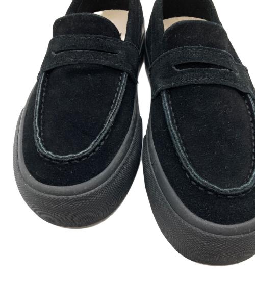 STANCLAN（スタンクラン）STANCLAN (スタンクラン) PENNY SUEDE BLACK MONO ペニー スエード ブラック モノ PNRSA ブラック サイズ:23cmの古着・服飾アイテム