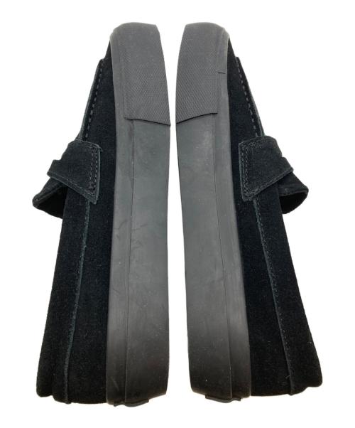 STANCLAN（スタンクラン）STANCLAN (スタンクラン) PENNY SUEDE BLACK MONO ペニー スエード ブラック モノ PNRSA ブラック サイズ:23cmの古着・服飾アイテム