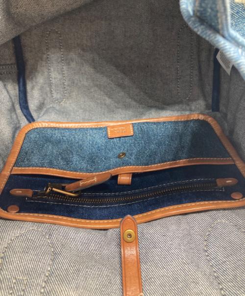 POLO BY RALPH LAUREN（ポロ バイ ラルフローレン）POLO BY RALPH LAUREN (ポロ バイ ラルフローレン) フラッグデニムベルポートバッグ インディゴ サイズ:FREEの古着・服飾アイテム