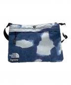 THE NORTH FACE×SUPREMEザ ノース フェイス×シュプリーム）の古着「Bleached Denim Shoulder Bag ブリーチドデニムショルダーバッグ NM72154I」｜インディゴ