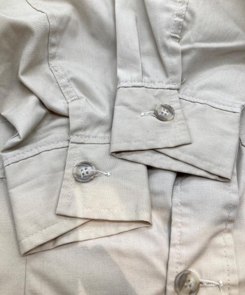 GAME WINNER（ゲーム・ウィナー）GAME WINNER (ゲーム・ウィナー) レザーパッチハンティングジャケット ベージュ サイズ:Mの古着・服飾アイテム