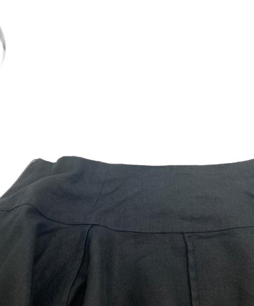 gabriela coll garments（ガブリエラコールガーメンツ）GABRIELA COLL GARMENTS (ガブリエラコールガーメンツ) NO.311 Linen Pocket Zipper Jacket ナンバー311リネンポケットジッパージャケット 311 ブラック サイズ:2の古着・服飾アイテム