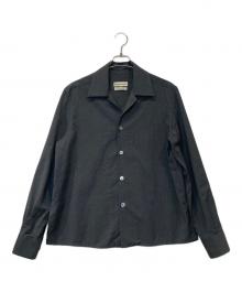camisas manolo（カミサス マノロ）の古着「GREY BUENAS NOCHES SHIRT グレーブエナスノチェスシャツ」｜グレー