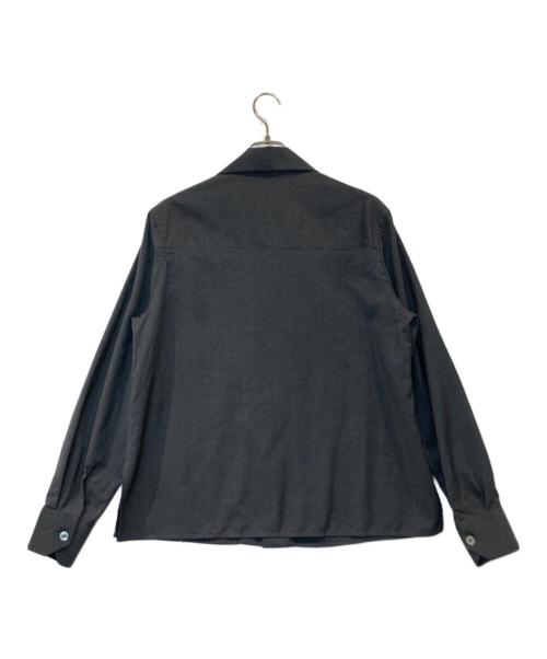 camisas manolo（カミサス マノロ）CAMISAS MANOLO (カミサス マノロ) GREY BUENAS NOCHES SHIRT グレーブエナスノチェスシャツ グレー サイズ:46の古着・服飾アイテム