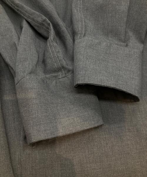 camisas manolo（カミサス マノロ）CAMISAS MANOLO (カミサス マノロ) GREY BUENAS NOCHES SHIRT グレーブエナスノチェスシャツ グレー サイズ:46の古着・服飾アイテム