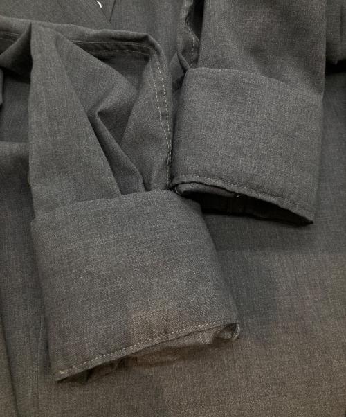 camisas manolo（カミサス マノロ）CAMISAS MANOLO (カミサス マノロ) GREY BUENAS NOCHES SHIRT グレーブエナスノチェスシャツ グレー サイズ:46の古着・服飾アイテム