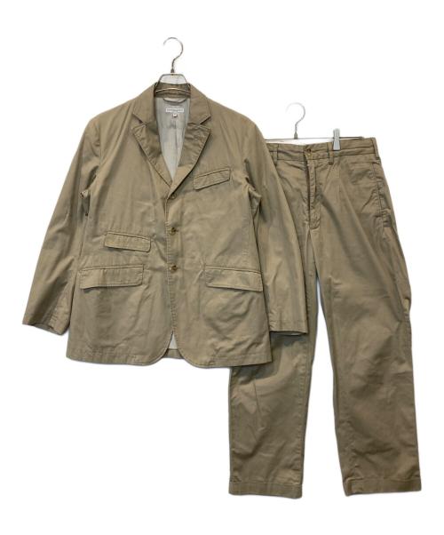 Engineered Garments（エンジニアドガーメンツ）Engineered Garments (エンジニアドガーメンツ) andover jacket セットアップ ベージュ サイズ:XSの古着・服飾アイテム