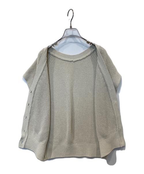 Noble（ノーブル）Noble (ノーブル) Newペーパーヤーンベスト ベージュ サイズ:FREEの古着・服飾アイテム